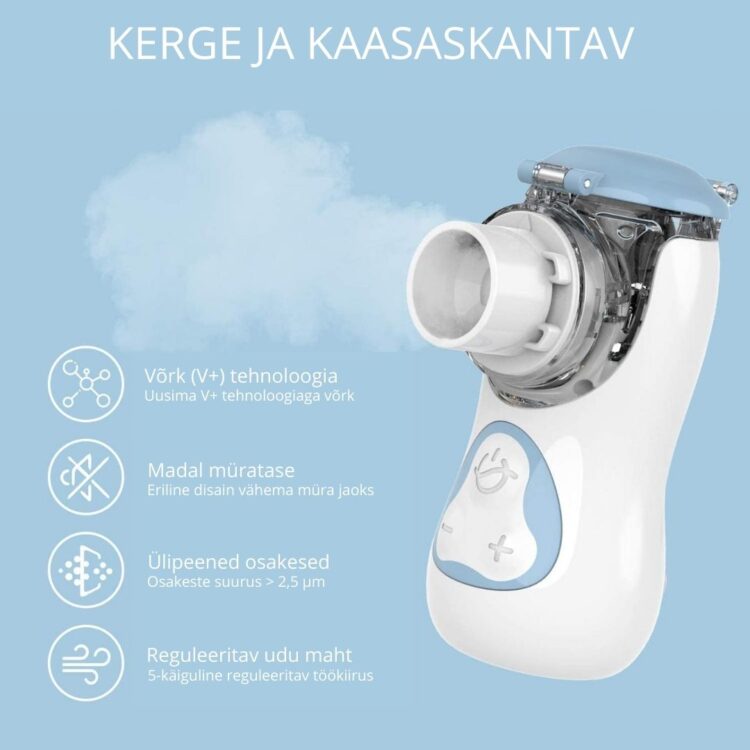 juhtmevaba inhalaator