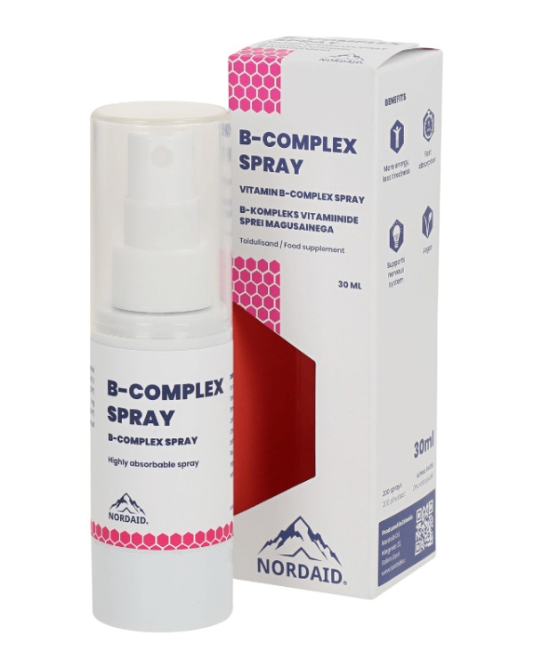 Nordaid B-complex sprei, 30 ml