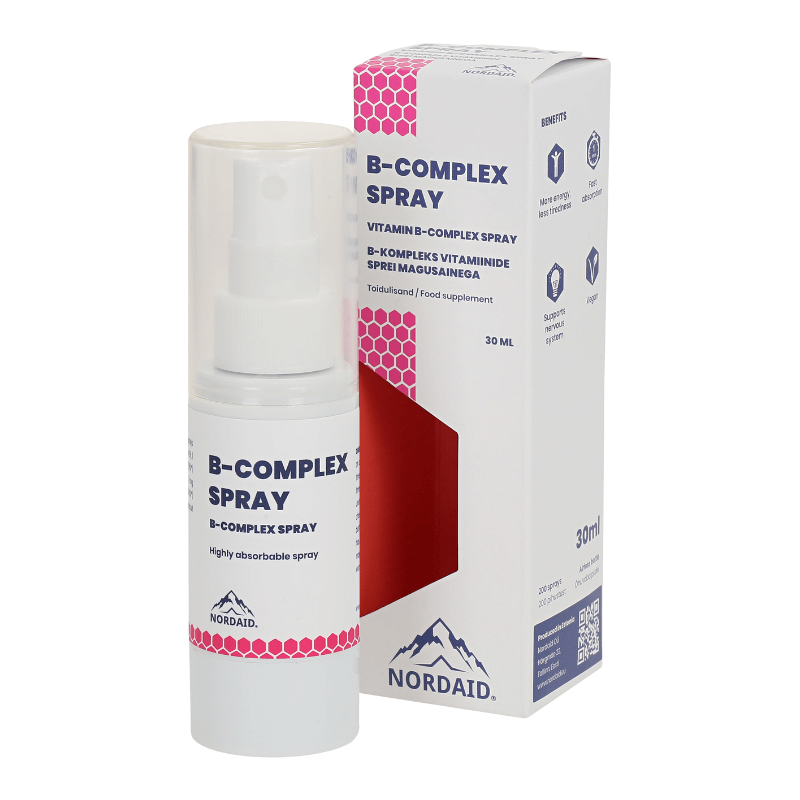 Nordaid B-complex sprei, 30 ml