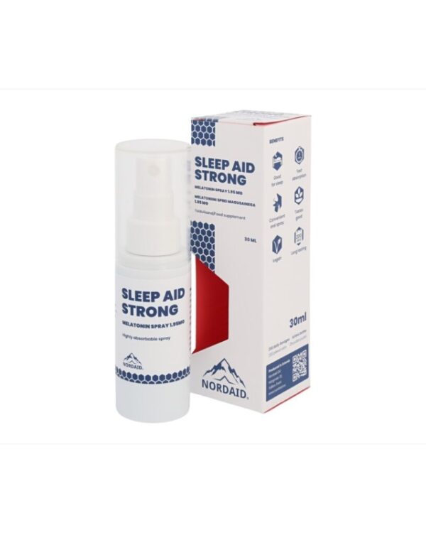 Nordaid Melatoniini sprei Sleep Aid Strong, 30 ml